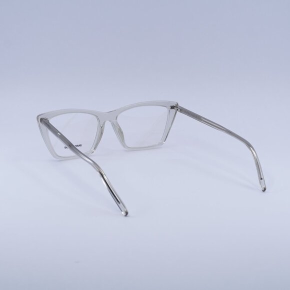 🕶️ New Saint Laurent SL737 MICA THIN OPT 004 Eyeglasses-Transparent Beige Frame - Picture 10 of 11